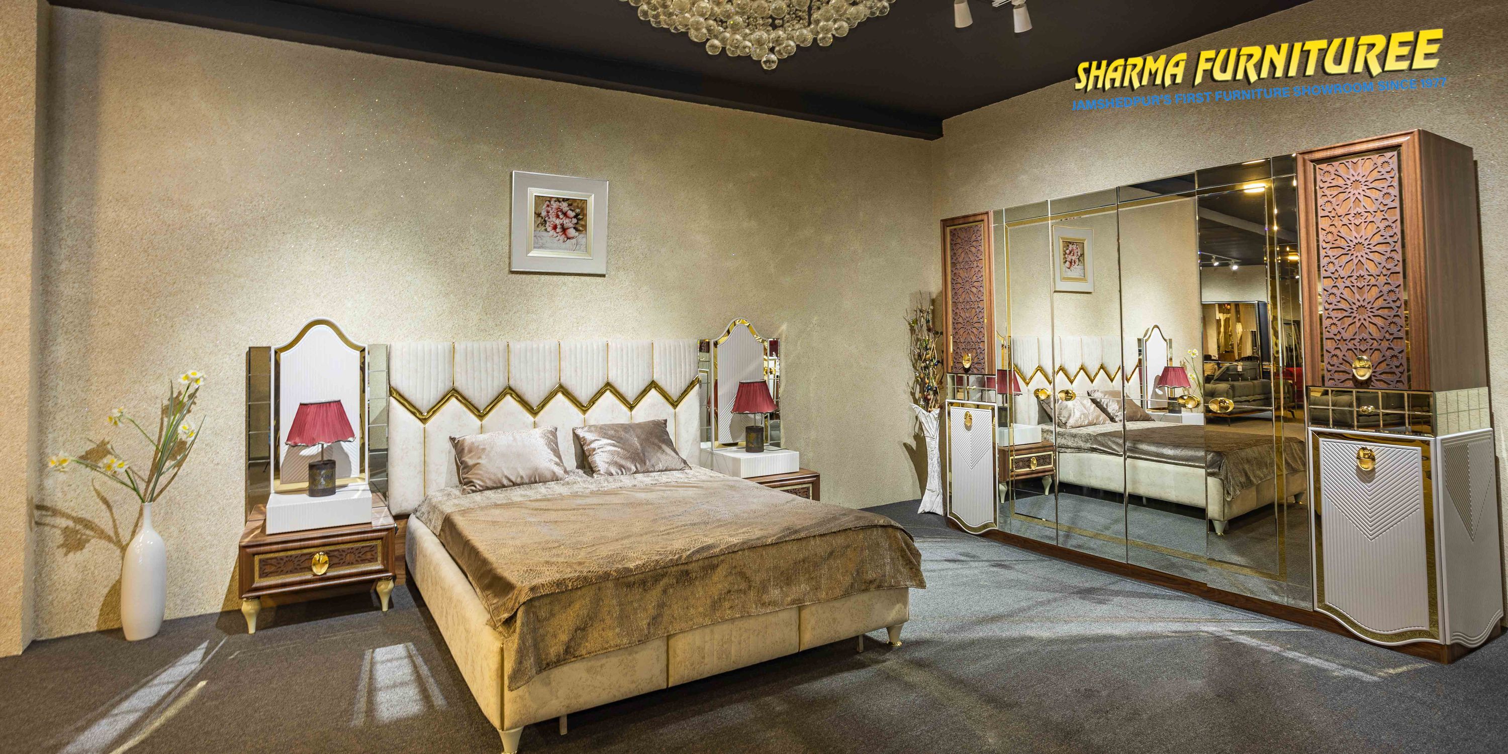 Modern Luxury King Size Beds With Storage At Sharma Furnituree