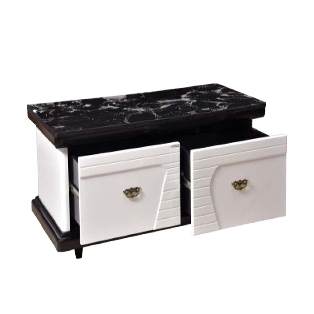 SALSA 4724 (Center Table) Italian Top with 2 Drawer